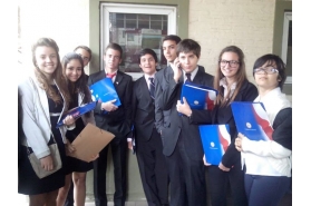 Alumnos participaron en el "V Modelo de Naciones Unidas"